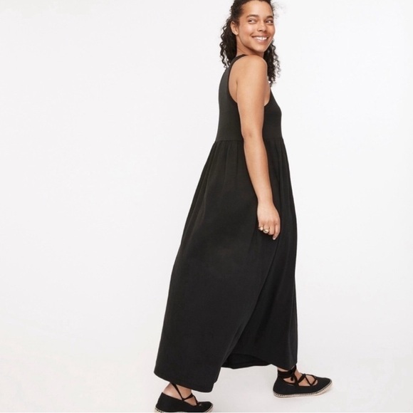 JCrew Oversized Knit Long Cutaway Sleeveless Tank Maxi Dress in size Small - Picture 4 of 14